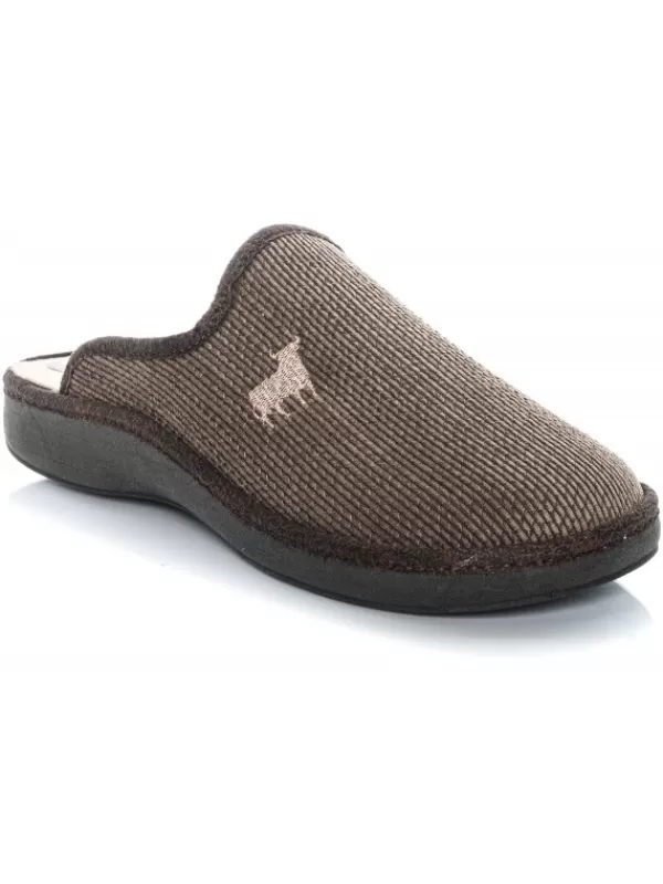 Hombres El Rayo Bordado Toro - Sv 09D-248Tr