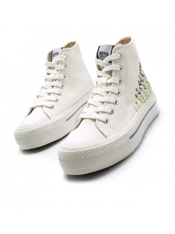 Mujer El Rayo Botin Canvas All - Mustang 60172-Flw