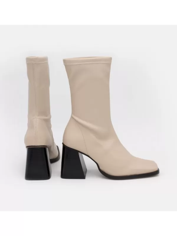 Mujer El Rayo Botin Tacon Ancho - Angel Alarcon 22561