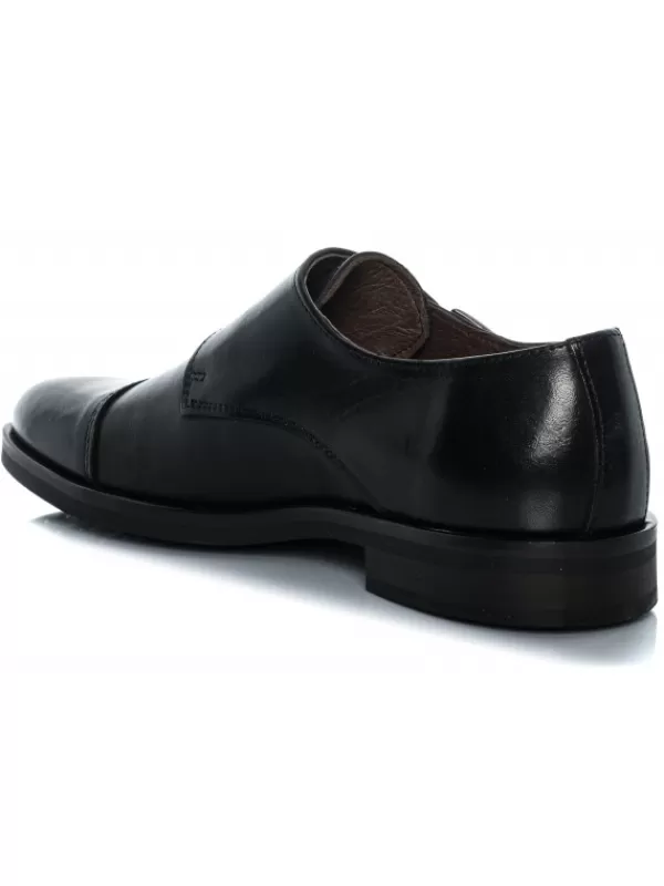 Hombres El Rayo Doble Hebilla Monk Straps - Rayo Basic 22960