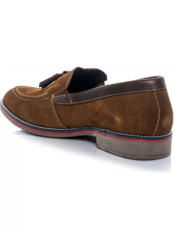 Hombres El Rayo Mocasin Borlas - R-Star 02024