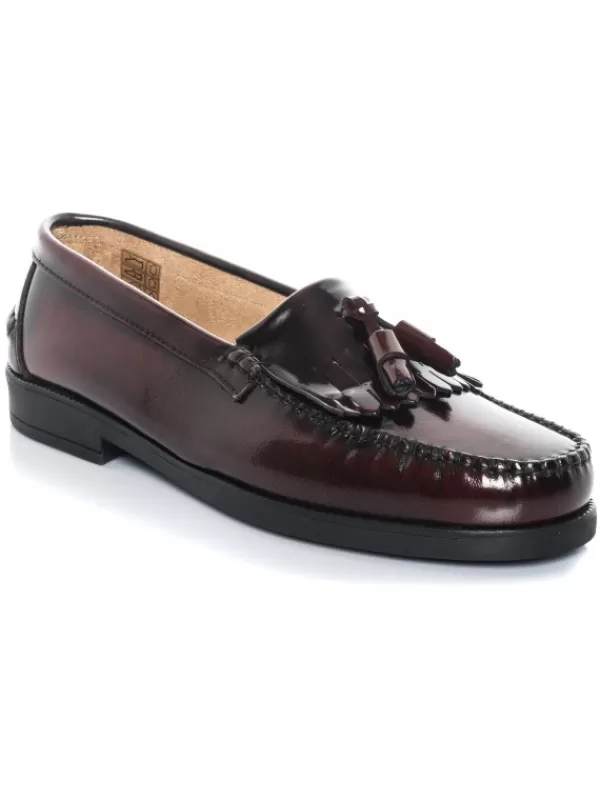 Hombres El Rayo Mocasin Flecos-Borlas - Rayo Basic 4005-G