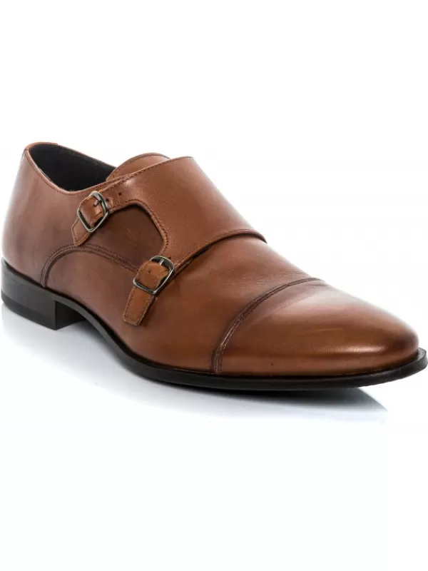 Hombres El Rayo Zapato 2 Hebillas Monkstrap - Sergio Serrano 5809-M